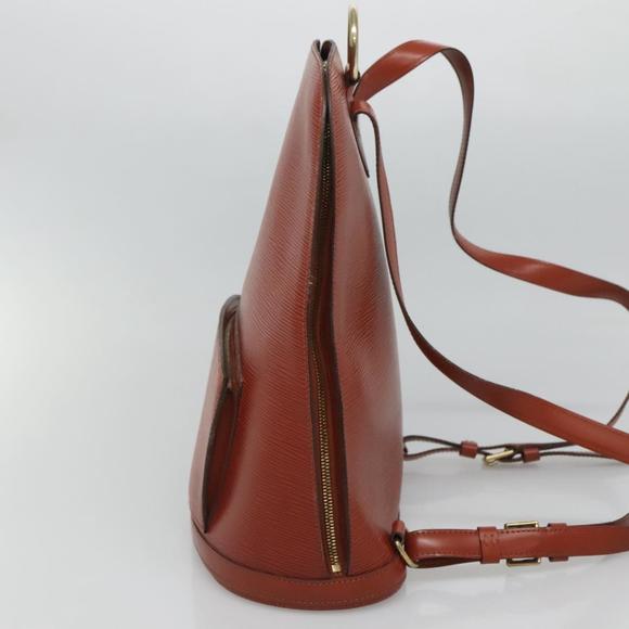 LOUIS VUITTON Epi Coblanc Shoulder Bag Brown M52293 LV Auth ep8757 - Picture 4 of 16